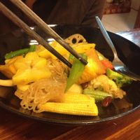 vegan pad thai (i think) at Mango in Bangkok