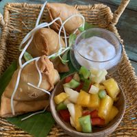 Samosas  at Mango in Bangkok