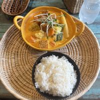 Yellow curry. The BEST CURRY I TRIED!  at Mango in Bangkok
