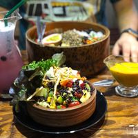 Black Rice salad at Mango in Bangkok
