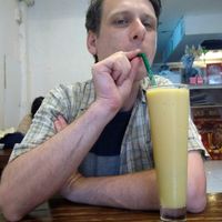 Mango lassi at Mango in Bangkok