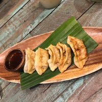 Vegan Dumplings at Mango in Bangkok