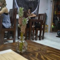 the cutest decoration at mango, I loved those little pineapples at Mango in Bangkok