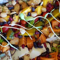 Tempeh Salad at Mango in Bangkok