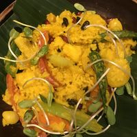 Pineapple rice at Mango in Bangkok