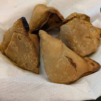 Samosas at K & C Food Mart in Aberdeen