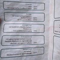 Menu   at Käffchen in Siegburg