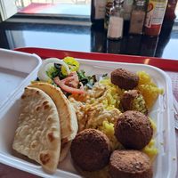 Falafel Plate at Gyro Station & Grill in Kentucky