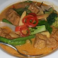 Jay Curry w/ tofu at 5 Thai Bistro in Portsmouth