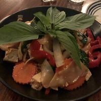 Drunken noodles at 5 Thai Bistro in Portsmouth