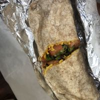 Vegan burrito   at Green Symphony in New York City