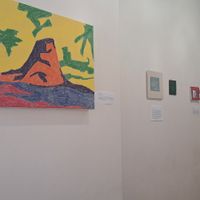 Artwork at N. atelier in Glasgow