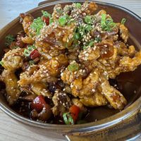 Sweet & Sour Mushrooms  at Men & Beasts in Los Angeles