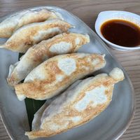 Dumplings  at Men & Beasts in Los Angeles