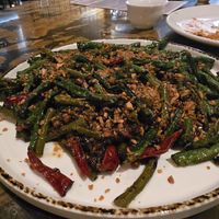 Garlic green beans 9/10 at Men & Beasts in Los Angeles