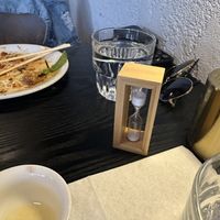 Timer for tea  at Men & Beasts in Los Angeles