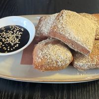 Bao beignets  at Men & Beasts in Los Angeles