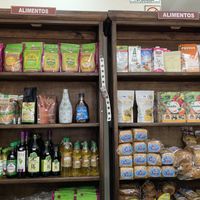 Leches vegetales  at La Lunada Tienda Vegetariana in Bogota