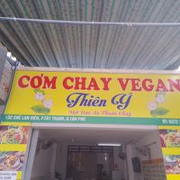 Sign outside at Thiên Y in Ho Chi Minh City