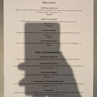 Main menu at D.Eli Berlin in Berlin