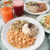 Plato del día  at Maruben Vegetariano in Bogota