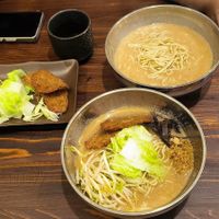 Nice yummy ramen noodles at AKAMOMO in Tangerang
