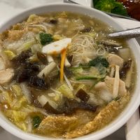 Ginger mee sua soup
 at Zhai Up Farmer Express Vegetarian Restaurant in Petaling Jaya