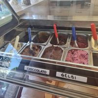 Granita flavours at Dolci Sapori Di Sicilia in Giussano