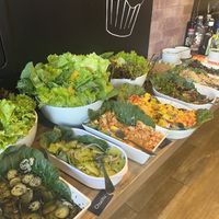 Saladas  at Gengibre Bistrô in Piracicaba