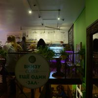 The cafe near the front of the building. at Jagannath - Kuznetsky Most in Moscow