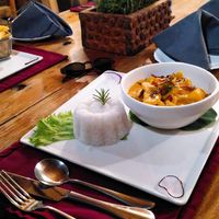 Jackfruit curry at Utengule Coffee Lodge in Mbeya