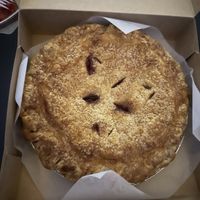 Cherry pie  at Livin' The Pie Life in Arlington