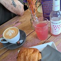 Vegan pain au chocolat at Café Boxenstopp in Cologne