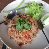 fried rice at Green Tiger House in Chiang Mai