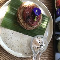 Sesame pancake  at Green Tiger House in Chiang Mai