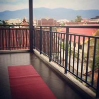 Perfect place to practice yoga at Green Tiger House in Chiang Mai