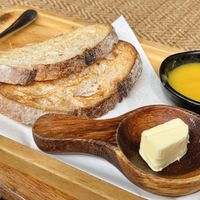 Sourdough breadd  at Green Tiger House in Chiang Mai