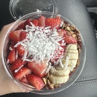 Classic açaí bowl no blueberries no honey  at SoBol in Wantagh