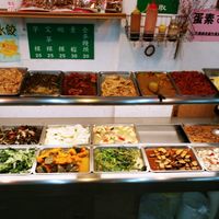 Buffet 1 at Zhong Xin Vegetarian in Taichung