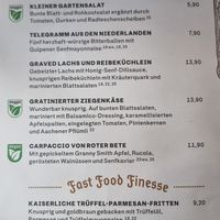 Starters at Postwagen Zum Ratskeller in Aachen