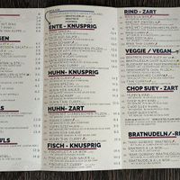 Menu at Der Wok Vechta - Asiatische Klassiker, Sushi & Bowls! in Niedersachsen