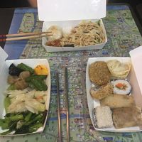 170$ for 2 people. Food was amazing! at Cháng ChūnTéng SùShí 常春藤素食 in Hualien