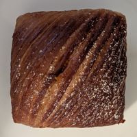 Salted Caramel Pecan Brownie Croissant (exterior) at Proof Chocolate Patisserie in Portland