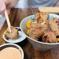 Karaage   at Tane Vegan Izakaya - Highland Park in Los Angeles