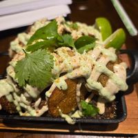 Loaded potato appetizer at Tane Vegan Izakaya - Highland Park in Los Angeles