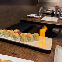 Sunset Roll  at Tane Vegan Izakaya - Highland Park in Los Angeles