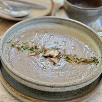 Truffle soup  at Living Table Bangkok in Bangkok