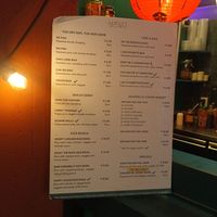 Menu at Baomazing (foodhallen) in Zuid-holland