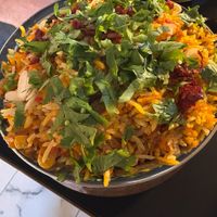 Biryani at Lazeez in Rocky Mount