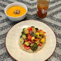 Curry  at Herbívoro -  Av. Suba in Bogota